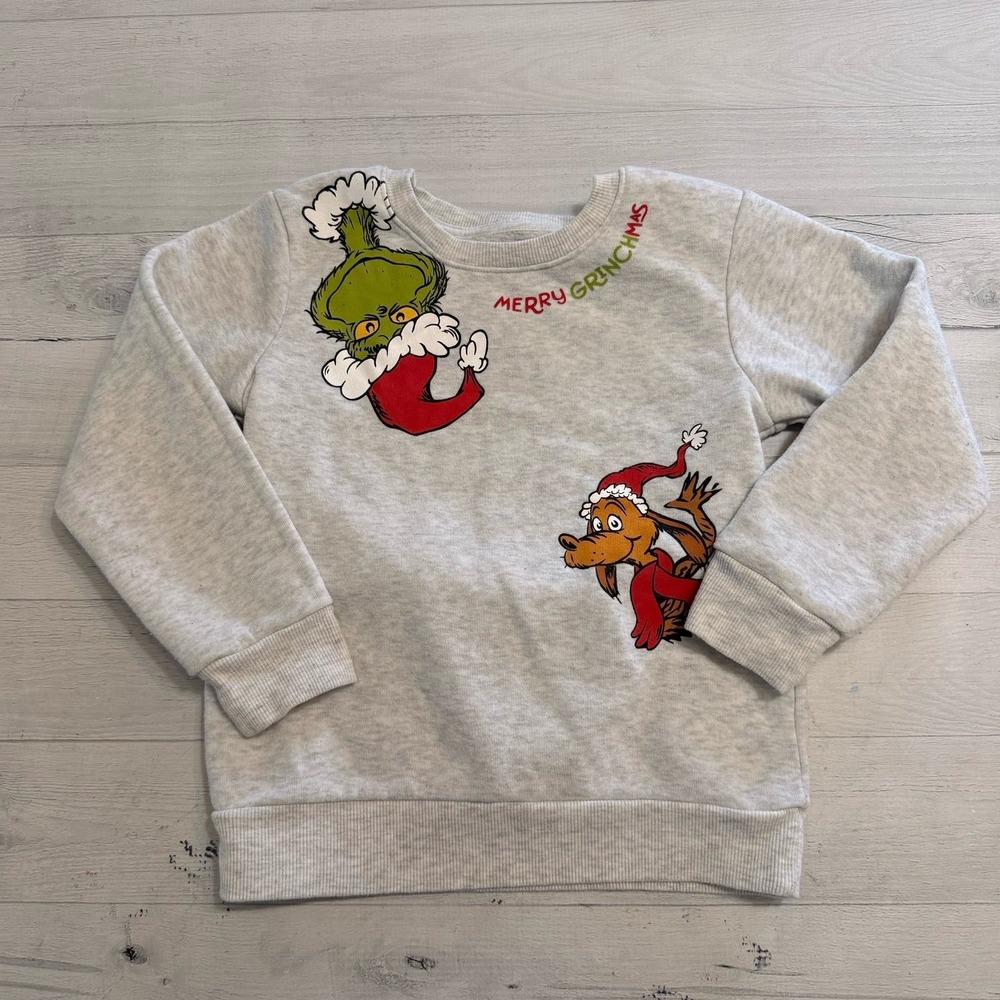 The Grinch who stole Christmas kids sweatshirt 5T